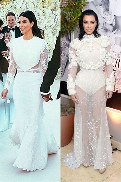 givenchy kim kardashian wedding dress|More.